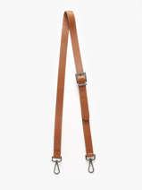 Afneembare Schouderriem Caviar Leder Milano Bruin caviar CA250610